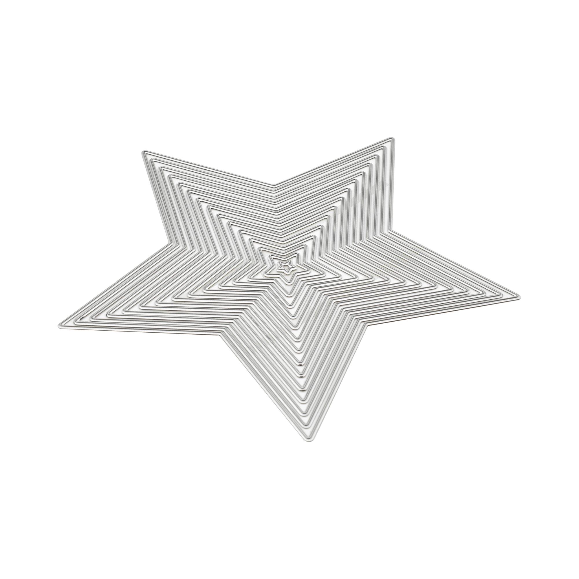 6 Pack: Star Cutting Die Set by Recollections™